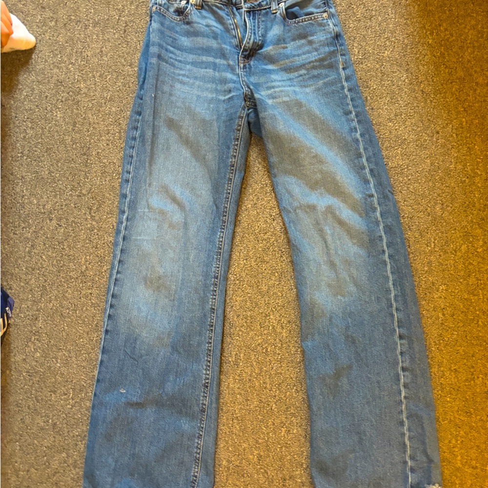 AEROPOSTALE High Rise Wide Leg Jeans.